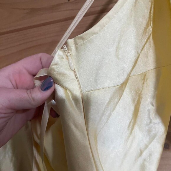 Sun Dress Yellow Maxi Dress 870 F - Picture 7 of 7